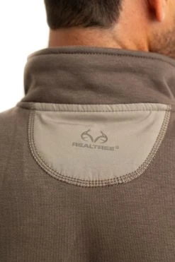 Realtree Men's Brown Fleece Vest -Camouflage Sales Shop M306 BR detail4 36277.1693428550