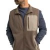 Realtree Men's Brown Fleece Vest