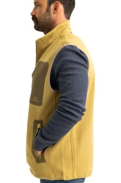 Realtree Men's Tan Fleece Vest -Camouflage Sales Shop M306 TN detail4 10451.1693429007