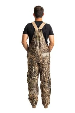 Realtree Men's Waterproof Insulated Bibs | MAX-7 -Camouflage Sales Shop M404 M7 back 81827.1693500887