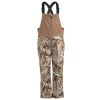 Realtree Men's  Camo Cedar Branch Insulated Waterproof Bibs | EDGE