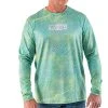 Realtree Men's RTF Mako Green Long Sleeve Performance Shirt -Camouflage Sales Shop Mako Green Shirt model 93544.1656344864