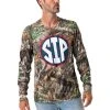 Realtree Men's Longsleeve Ole Miss SIP Shirt  | EDGE