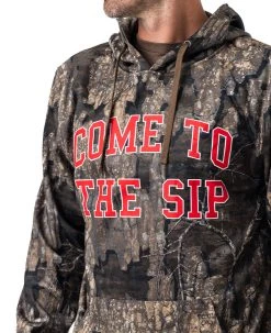 Realtree Men's Ole MissCome To The SIP Pullover Hoodie -Camouflage Sales Shop OM501 TM LOGO 88203.1684270284