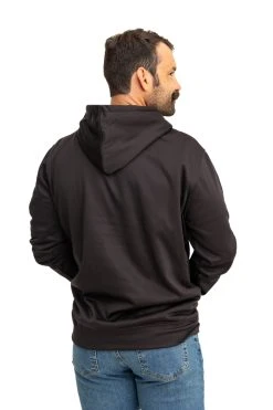 Realtree Men's Coldsnap Black Performance Hoodie -Camouflage Sales Shop RJOFH11235 B001 BACK 68375.1693240852