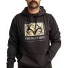 Realtree Men's Coldsnap Black Performance Hoodie