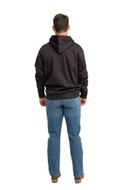 Realtree Men's Coldsnap Black Performance Hoodie -Camouflage Sales Shop RJOFH11235 B001 FULL BACK 27495.1693240852