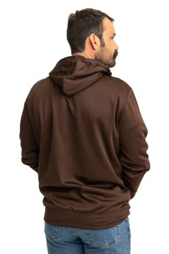 Realtree Men's Coldsnap Brown Performance Hoodie 15 Realtree Men's Coldsnap Brown Performance Hoodie -Camouflage Sales Shop RJOFH11235 B200 BACK 80928.1693240829