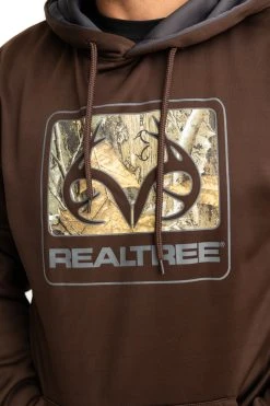 Realtree Men's Coldsnap Brown Performance Hoodie 12 Realtree Men's Coldsnap Brown Performance Hoodie -Camouflage Sales Shop RJOFH11235 B200 LOGO 13906.1693240829