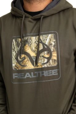 Realtree Men's Coldsnap Green Performance Hoodie 11 Realtree Men's Coldsnap Green Performance Hoodie -Camouflage Sales Shop RJOFH11235 B319 LOGO 12942.1693240785