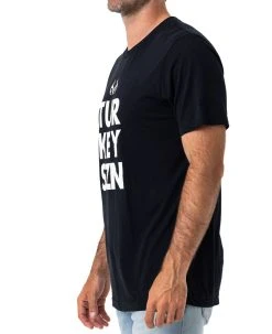 Realtree Men's Turkey SZN Short Sleeve Black Shirt" 9 Realtree Men's Turkey SZN Short Sleeve Black Shirt" -Camouflage Sales Shop RO171 BK SIDE IMAGE 38463.1684270419