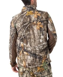 Realtree Men's Camo Pro Staff Reversible Hybrid Puffer Vest -Camouflage Sales Shop RO530 ED BACK FULL 82837.1684270841
