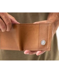Unified Leather Shell Logo Trifold Wallet -Camouflage Sales Shop RO98040 BR DETAILS 80342.1684271424