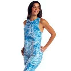 Realtree Women's Tank | Aspect 9 Realtree Women's Tank | Aspect -Camouflage Sales Shop Realtree Aspect Fishing Tank in Blue Side 56669.1642626495