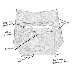 Alps Dash Panel Blind | Timber -Camouflage Sales Shop Realtree Timber Dash Panel Blind Display 68530.1675715883