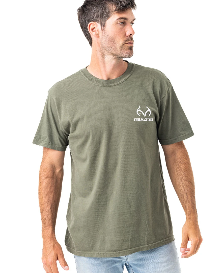 Realtree Comfort Colors Turkey Men's Green Shirt 4 Realtree Comfort Colors Turkey Men's Green Shirt - Image 2