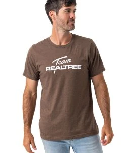 Realtree Men's Team Logo Shirt -Camouflage Sales Shop TR100 BR FRONT FULL 59380.1684272108