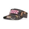 Waffle House Women's Black Visor With Pink Logo | Xtra -Camouflage Sales Shop WH215 XTB P Visor 68368.1675087851