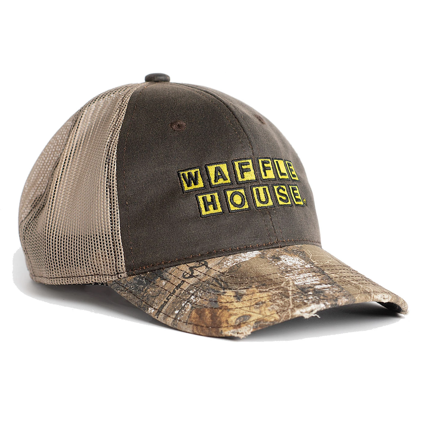 Waffle House Edge Camo Mesh Back Cap 3 Waffle House Edge Camo Mesh Back Cap