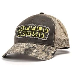 Waffle House Timber Camo Mesh Back Cap