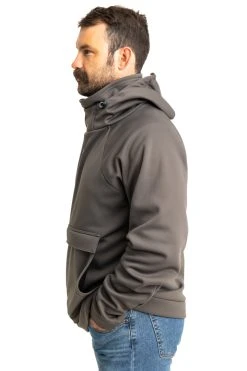 Realtree Men's Gray Pullover Hoodie With Vented Face Mask -Camouflage Sales Shop detail7 62692.1693491142