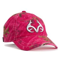 Realtree Women's Colors Camo Antler Logo Hat | Xtra -Camouflage Sales Shop hp side 21307.1631048750
