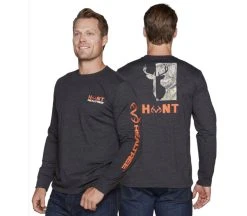 Realtree Men's Hunt Graphic Long Sleeve Shirt -Camouflage Sales Shop hunt shirts 87154.1665414150