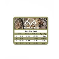 Realtree Men's Full Cushion Ultra-Dri Tall Boot Socks - 2 Pack -Camouflage Sales Shop mens siae 09180.1668190851