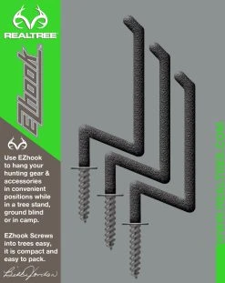 Realtree EZ Hook (3-Pack) 5 Realtree EZ Hook (3-Pack) -Camouflage Sales Shop realtree ez hook 3 pack packaging 12088.1605857043