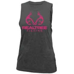 Realtree Women's Fishing Tie-Back Tank 15 Realtree Women's Fishing Tie-Back Tank -Camouflage Sales Shop womens fishing tie back tank black 58062.1560871332